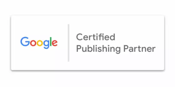 Google Certified Publishing Partner — Performance, Transparência e Inovação com Selo de Excelência